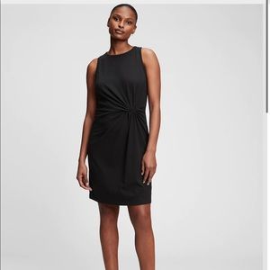Gap Sleeveless Knot-Waist Dress